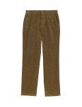 Regular Fit Corduroy Stretch Chinos