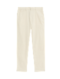 Regular Fit Corduroy Stretch Chinos