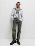 Regular Fit Corduroy Stretch Chinos