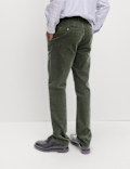 Regular Fit Corduroy Stretch Chinos