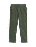Regular Fit Corduroy Stretch Chinos