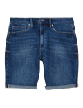 Stretch Denim Shorts
