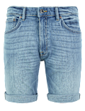 Slim Fit Organic Cotton Stretch Denim Shorts