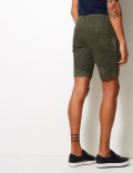 Cotton Rich Printed Shorts with Stretch