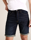Organic Cotton Stretch Denim Shorts