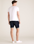 Organic Cotton Stretch Denim Shorts
