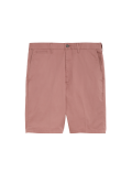 Cotton Mix Plain Regular Fit Chino Shorts