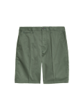 Cotton Mix Plain Regular Fit Chino Shorts