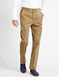 Regular Fit Pure Cotton Corduroy Trousers