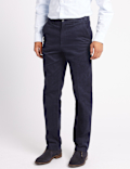 Regular Fit Pure Cotton Corduroy Trousers