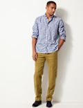Regular Fit Pure Cotton Corduroy Trousers
