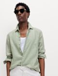 Regular Fit Pure Linen Shirt