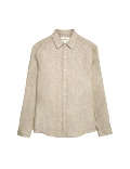 Regular Fit Pure Linen Shirt