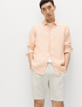 Regular Fit Pure Linen Shirt