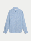 Regular Fit Pure Linen Shirt