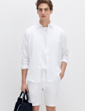Regular Fit Pure Linen Shirt