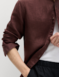 Regular Fit Pure Linen Shirt
