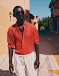 Pure Linen Garment Dye Shirt