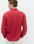 Pure Linen Garment Dye Shirt