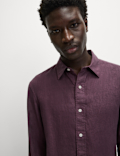 Pure Linen Garment Dye Shirt