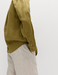 Pure Linen Garment Dye Shirt