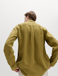 Pure Linen Garment Dye Shirt