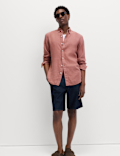 Pure Linen Garment Dye Shirt