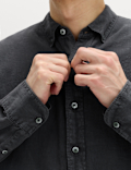 Pure Linen Garment Dye Shirt