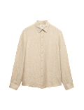 Pure Linen Check Shirt