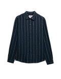 Regular Fit Pure Linen Striped Shirt