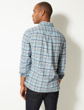 Pure Cotton Checked Shirt