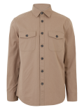 Pure Cotton Utility Overshirt
