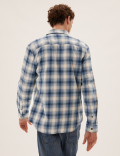 Pure Cotton Check Shirt