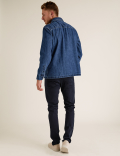 Denim Utility Overshirt