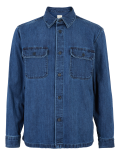 Denim Utility Overshirt