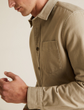 PURE COTTON OVERSHIRT
