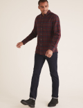 Pure Cotton Flannel Checked Shirt