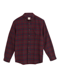 Pure Cotton Flannel Checked Shirt