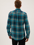 Pure Cotton Flannel Check Shirt