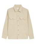Pure Cotton Utility Overshirt