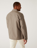 Linen Blend Overshirt