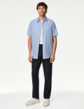 Easy Iron Pure Cotton Geometric Print Shirt