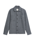 Pure Cotton Textured Overshirt