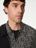 Geometric Print Shirt