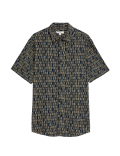 Geometric Print Shirt