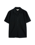 Cotton Blend Embroidered Palm Tree Shirt