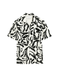 Regular Fit Abstract Print Short Sleeve Shirt