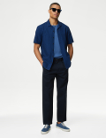 Easy Iron Pure Cotton Seersucker Shirt