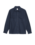 Pure Cotton Utility Overshirt