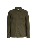 Pure Cotton Utility Overshirt